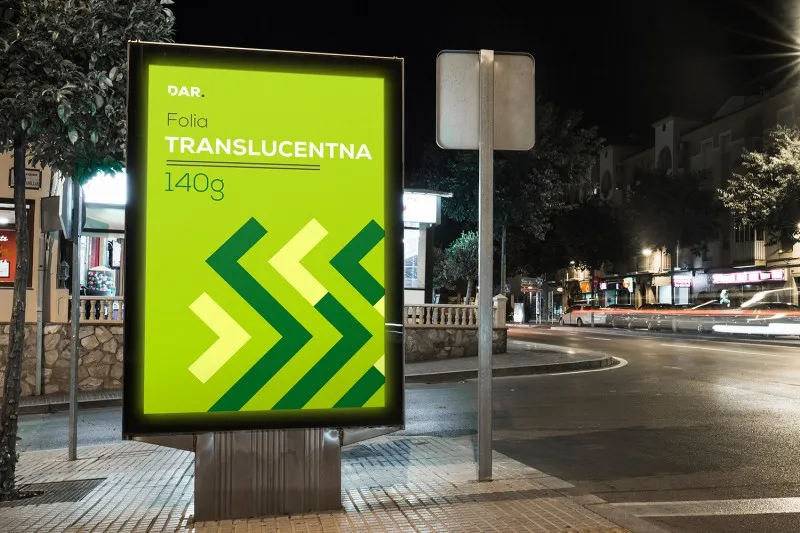 Zdjęcie Druk na folii translucentnej: Jak uzyskać najwyższą jakość i efekty?