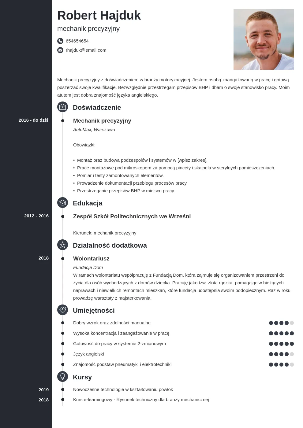 Zdjęcie Co napisać w CV o mnie, aby przyciągnąć uwagę rekrutera?