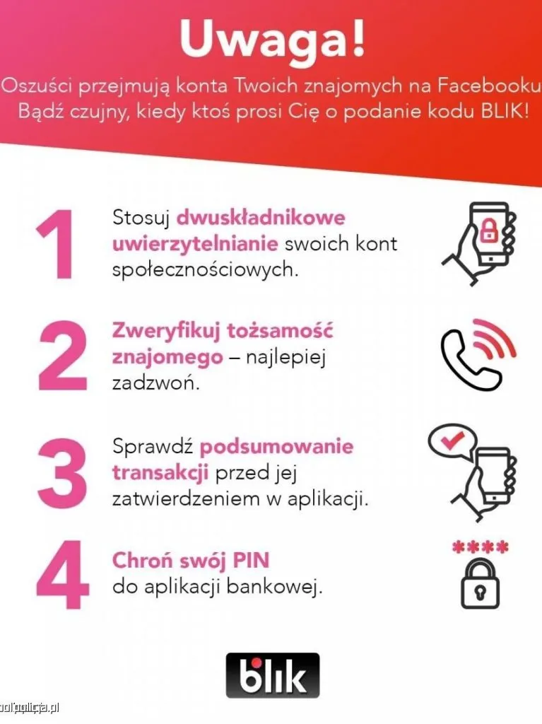 Zdjęcie Czy można komuś podać kod BLIK? Uważaj na oszustwa i ryzyko