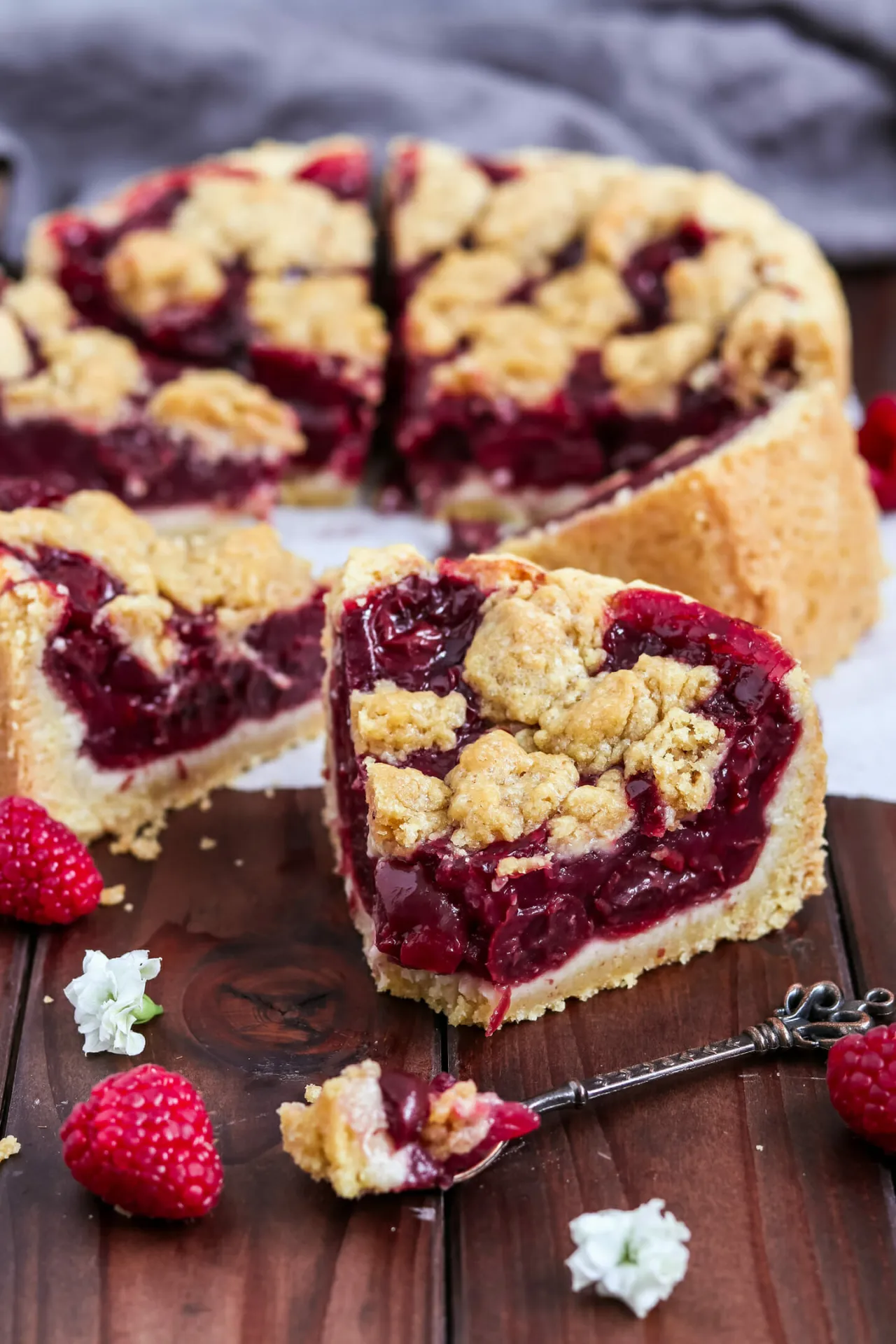 Zdjęcie Veganer Kirschkuchen: Einfaches Rezept für einen saftigen Genuss
