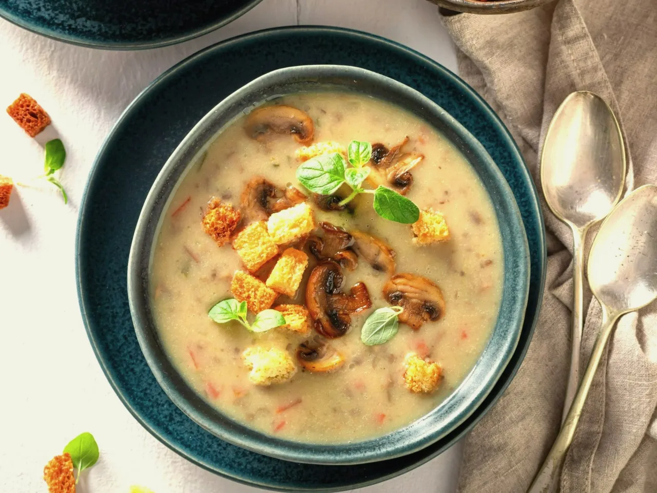 Zdjęcie Jak zrobić zupę pieczarkową, aby zachwycić smakiem i aromatem