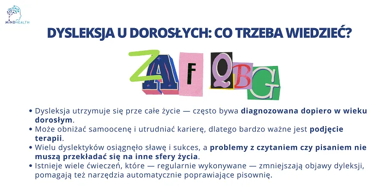 Zdjęcie Dysleksja u dorosłych: 7 kluczowych objawów i metody pomocy