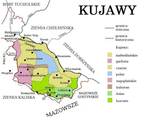Zdjęcie Gdzie dokładnie leżą Kujawy? Poznaj lokalizację i ciekawe fakty o regionie