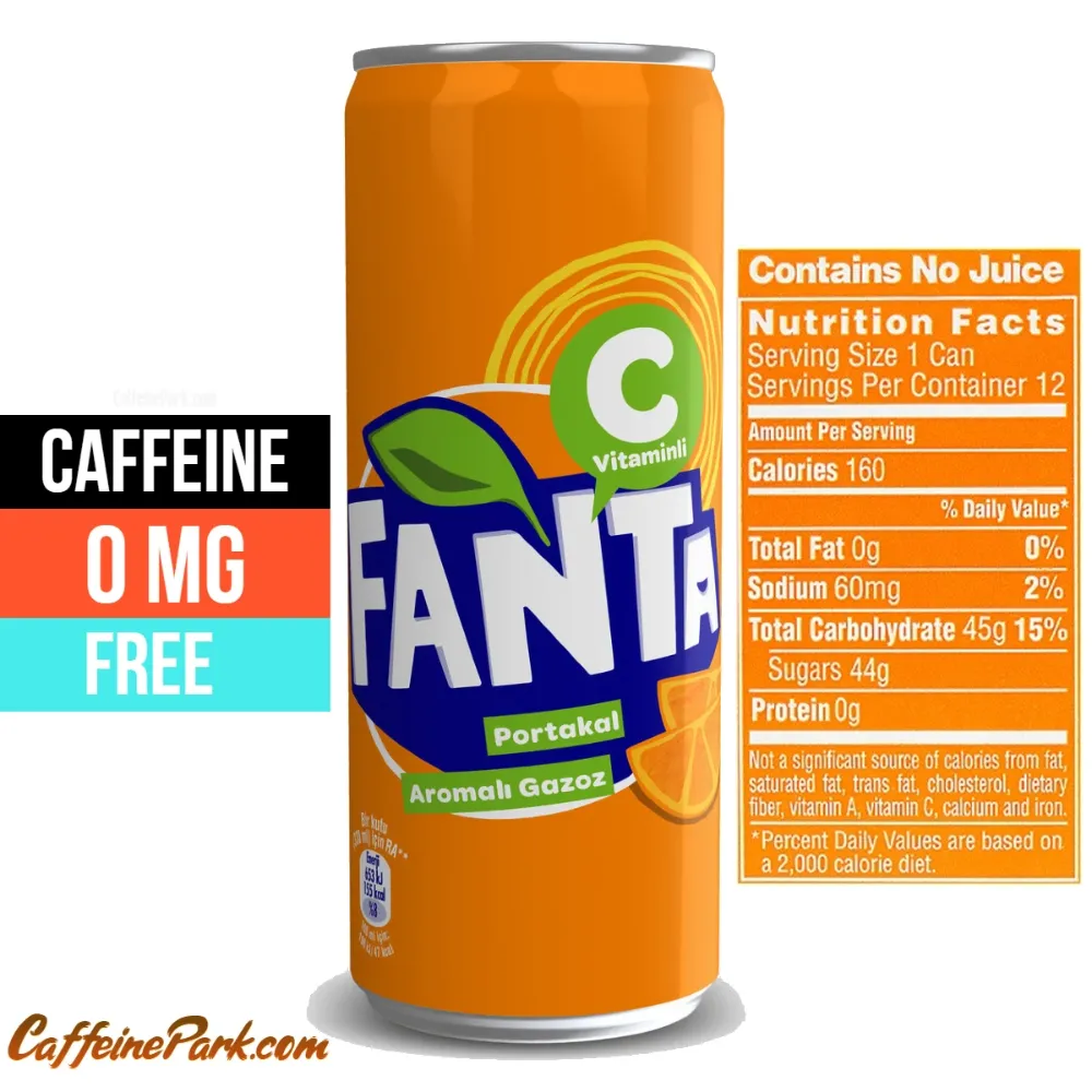 Zdjęcie Czy Fanta ma kofeinę? Odkryj, co naprawdę zawiera ten napój