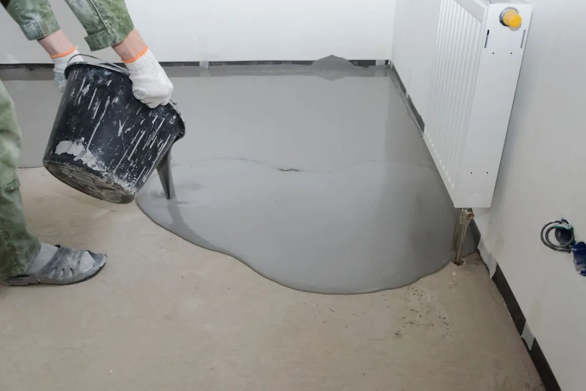 Zdjęcie Jak położyć wylewkę samopoziomującą bez błędów - krok po kroku