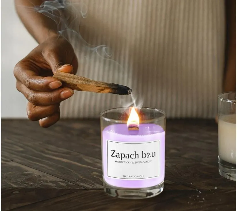 Zdjęcie Świeczka o zapachu bzu – wyjątkowy aromat dla relaksu i stylu
