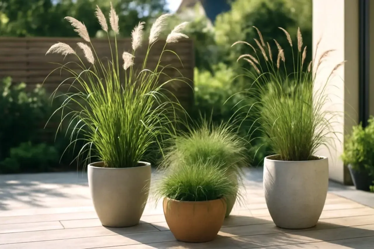 Zdjęcie Czy trawy ozdobne można sadzić w donicach? Odkryj zalety i porady