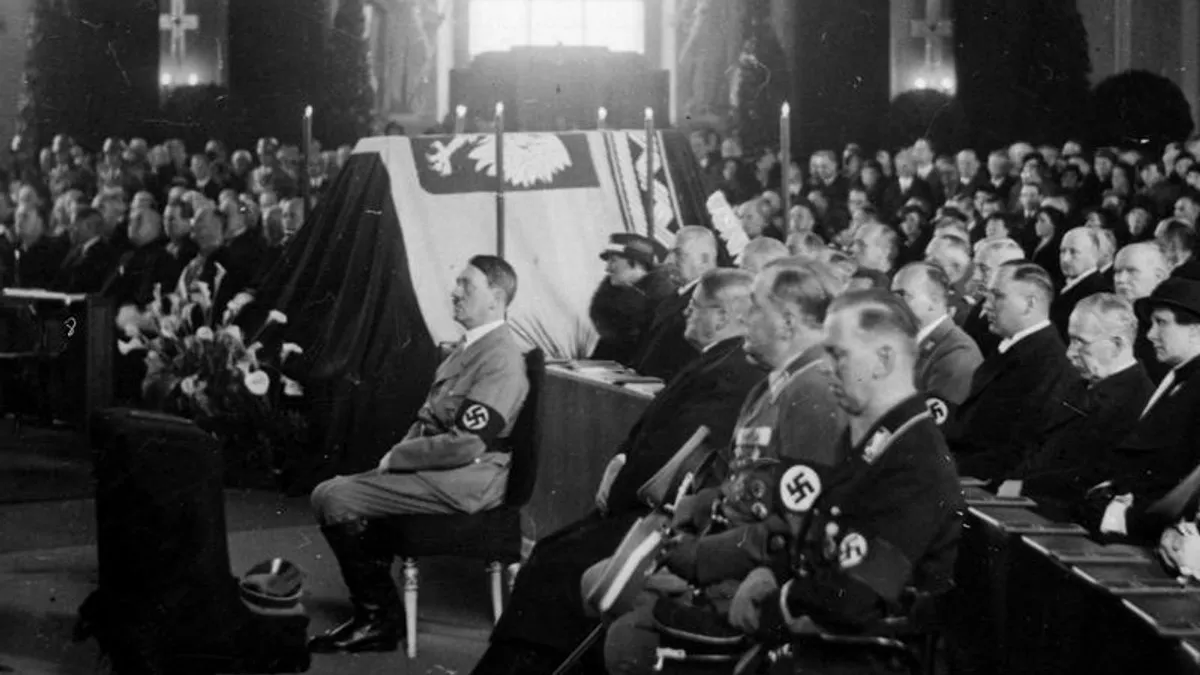 Zdjęcie Czy Hitler był na pogrzebie Piłsudskiego? Prawda o jego obecności