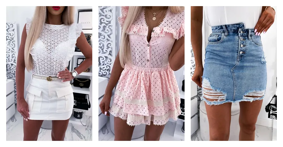 Zdjęcie Jaką bluzkę do spódnicy z falbanami wybrać, by wyglądać stylowo?