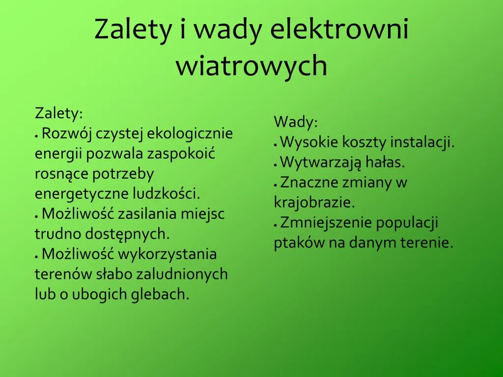Zdjęcie Wady i zalety energii wiatrowej – co warto wiedzieć przed decyzją?