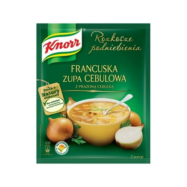 Zdjęcie Gdzie kupić francuską zupę cebulową Knorr? Sprawdź dostępność i promocje!