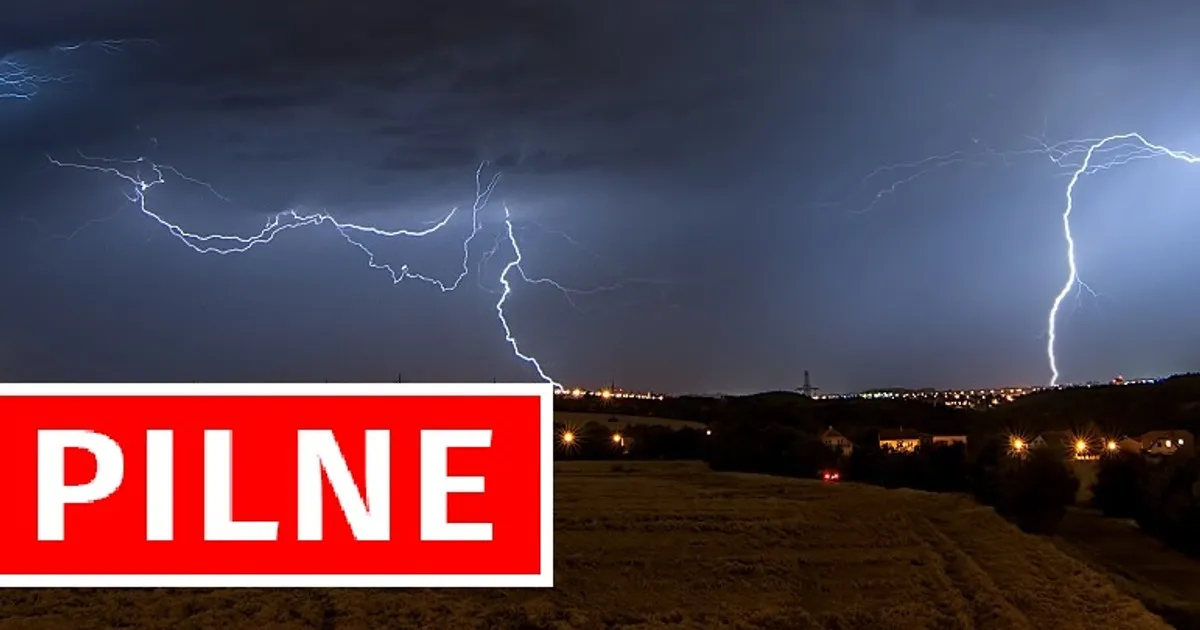 Zdjęcie Jaka pogoda jutro w Ustroniu? Sprawdź niebezpieczne burze i opady