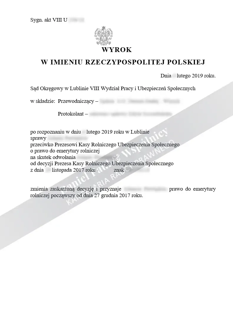 Zdjęcie Ile czasu ma KRUS na wydanie decyzji o przyznaniu emerytury? Sprawdź!