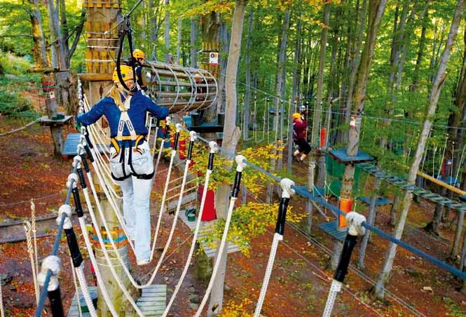 Zdjęcie Magellan park linowy – emocjonujące atrakcje dla całej rodziny