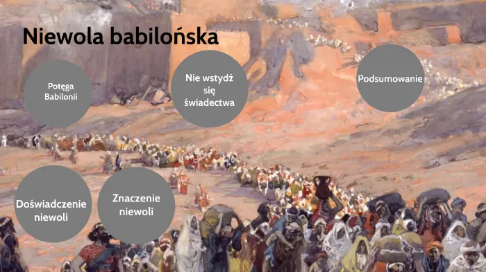 Zdjęcie W którym roku zaczęła się niewola babilońska Żydów i co ją spowodowało?