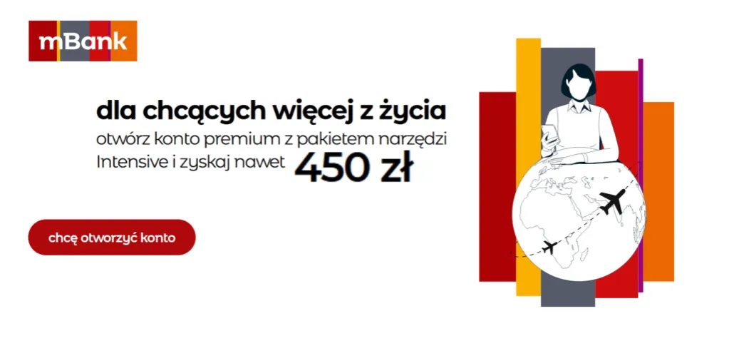 Zdjęcie mKonto Intensive Mbank - opinie 2025. Korzyści i wady konta osobistego.