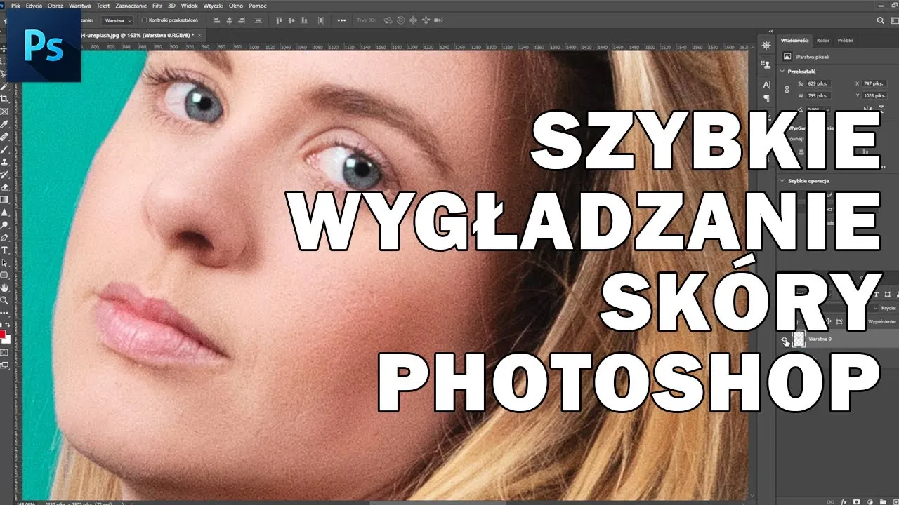 Zdjęcie Jak wygładzić twarz w Photoshopie i uzyskać naturalny efekt