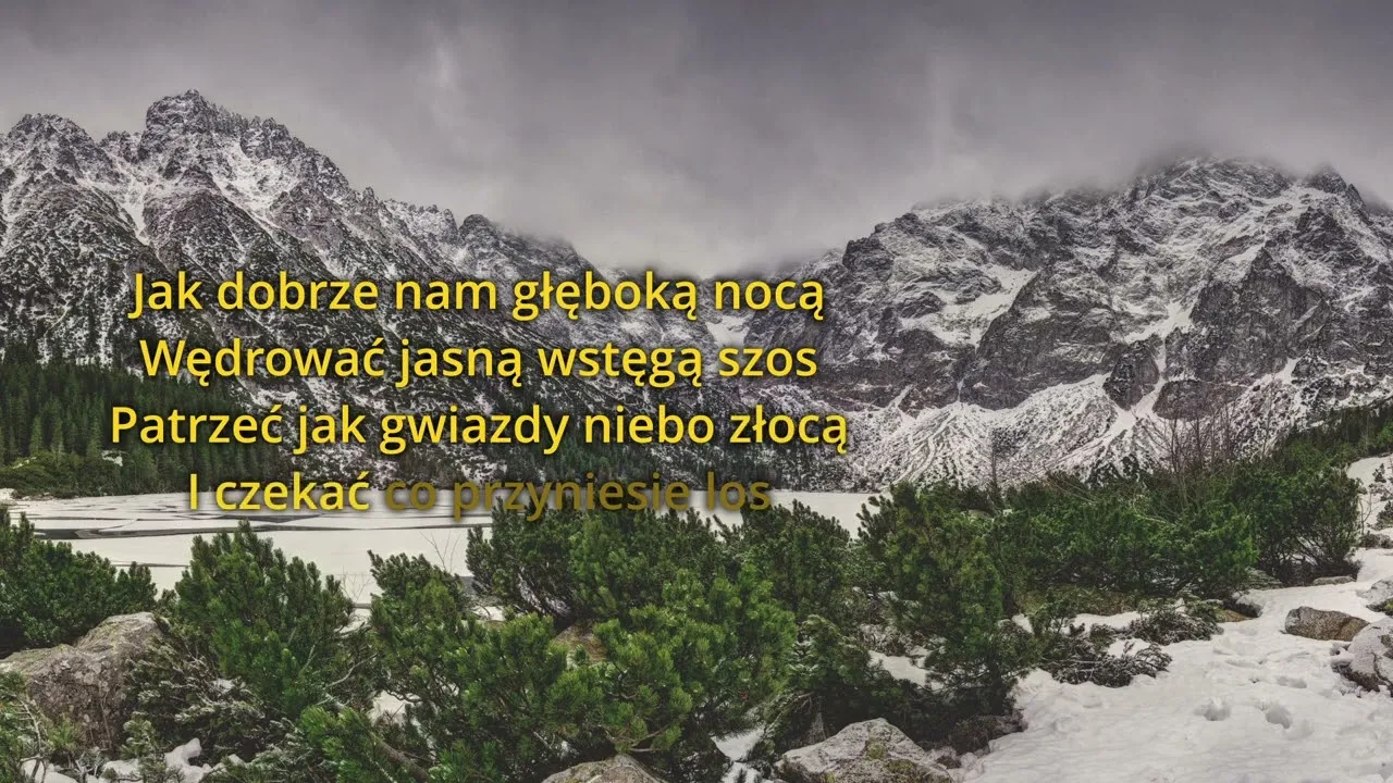 Zdjęcie Tekst piosenki jak dobrze nam zdobywać góry - odkryj piękno przyjaźni