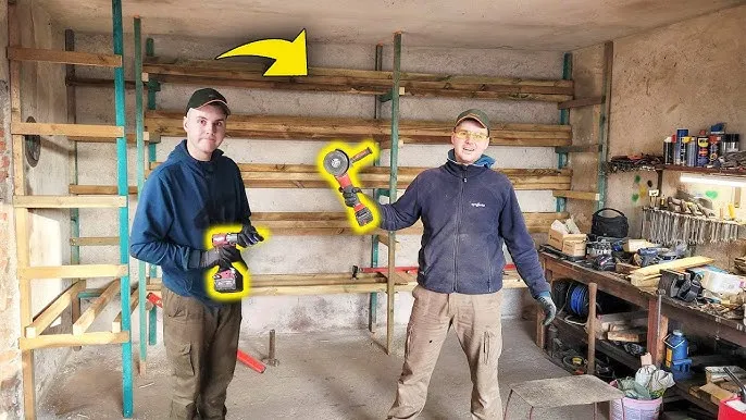 Zdjęcie Jak zrobić regał drewniany do garażu - proste kroki i materiały