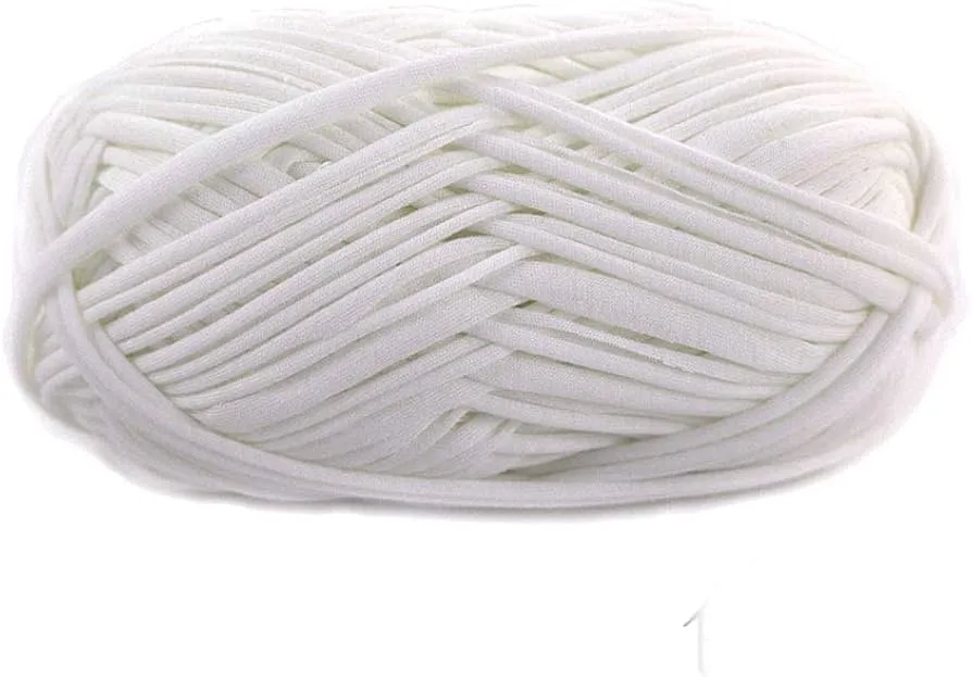 Zdjęcie T-shirt yarn spaghetti: idealna przędza do szydełkowych projektów