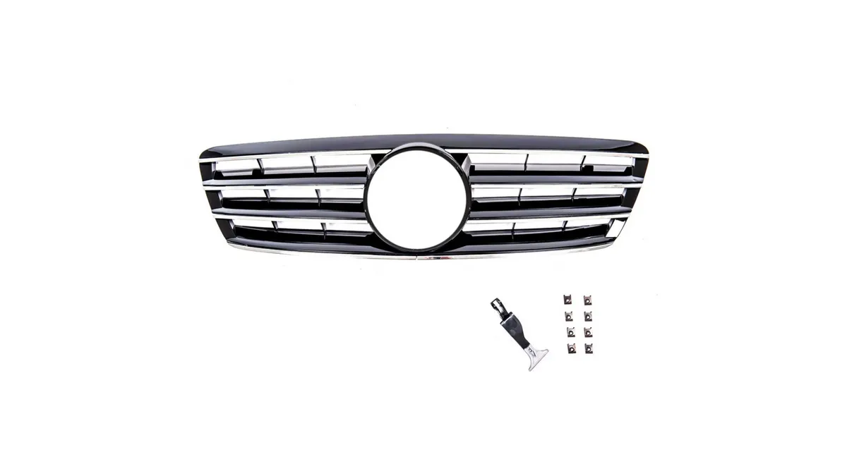 Zdjęcie Grill Mercedes W203 - Nowoczesny wygląd i łatwa instalacja akcesorium