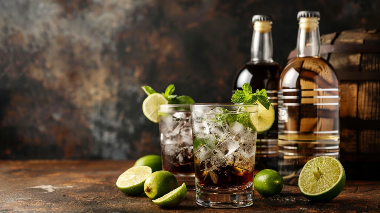 Zdjęcie Proste drinki z rumem ciemnym: Idealne przepisy na Twoją imprezę