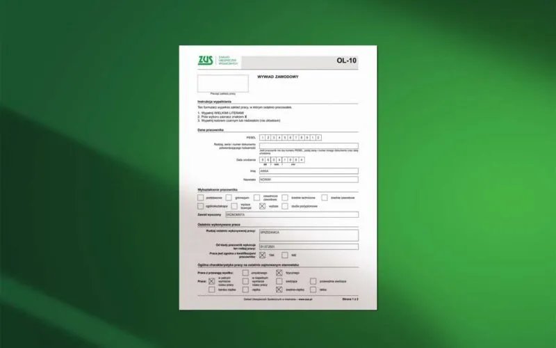 Zdjęcie Jak wypełnić formularz Z-10 po ustaniu zatrudnienia bez błędów