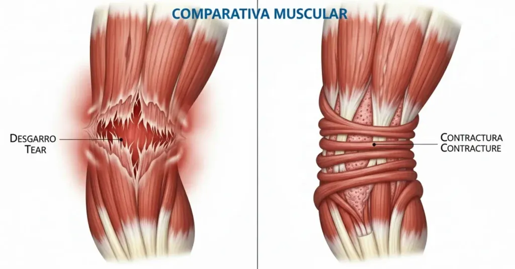 Zdjęcie Contractura muscular: Identifica el "nudo" y dile adiós al dolor.
