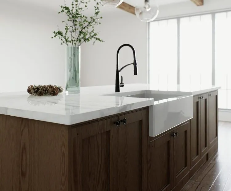 Zdjęcie Jak zrobić wyspę w małej kuchni i maksymalnie wykorzystać przestrzeń