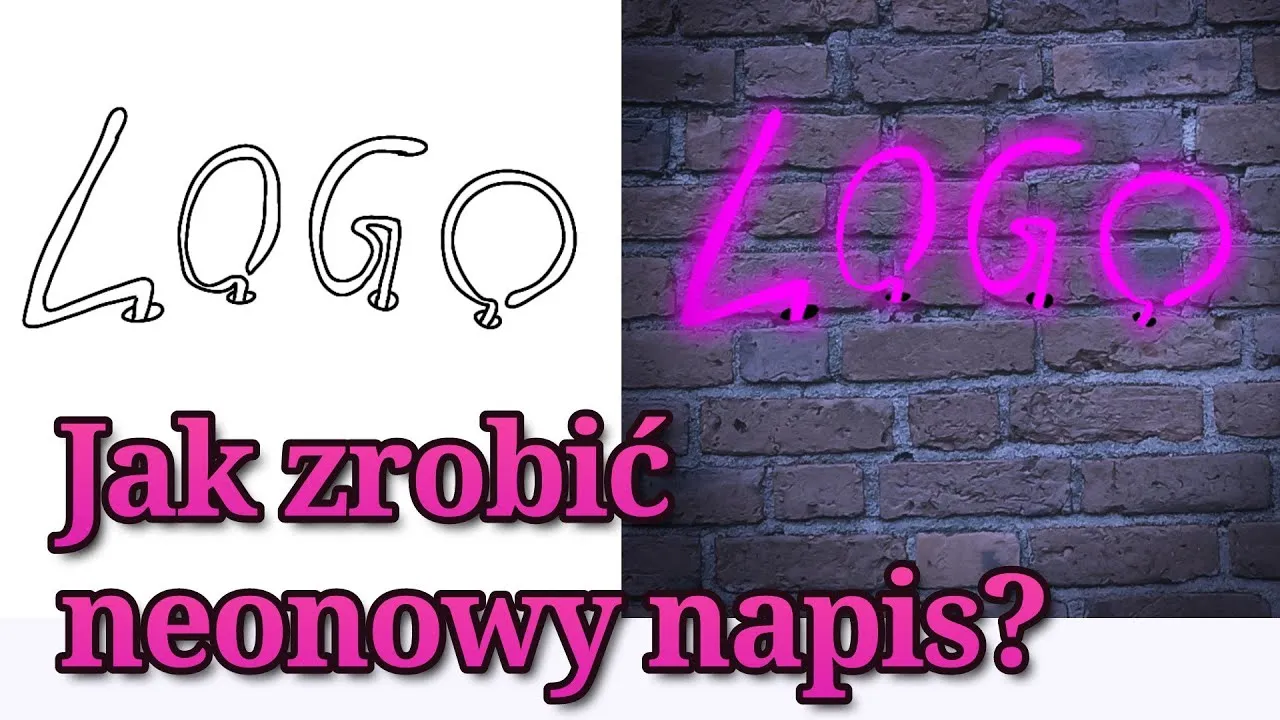 Zdjęcie Jak zrobić neonowy napis w Photoshopie - łatwe kroki do efektu blasku