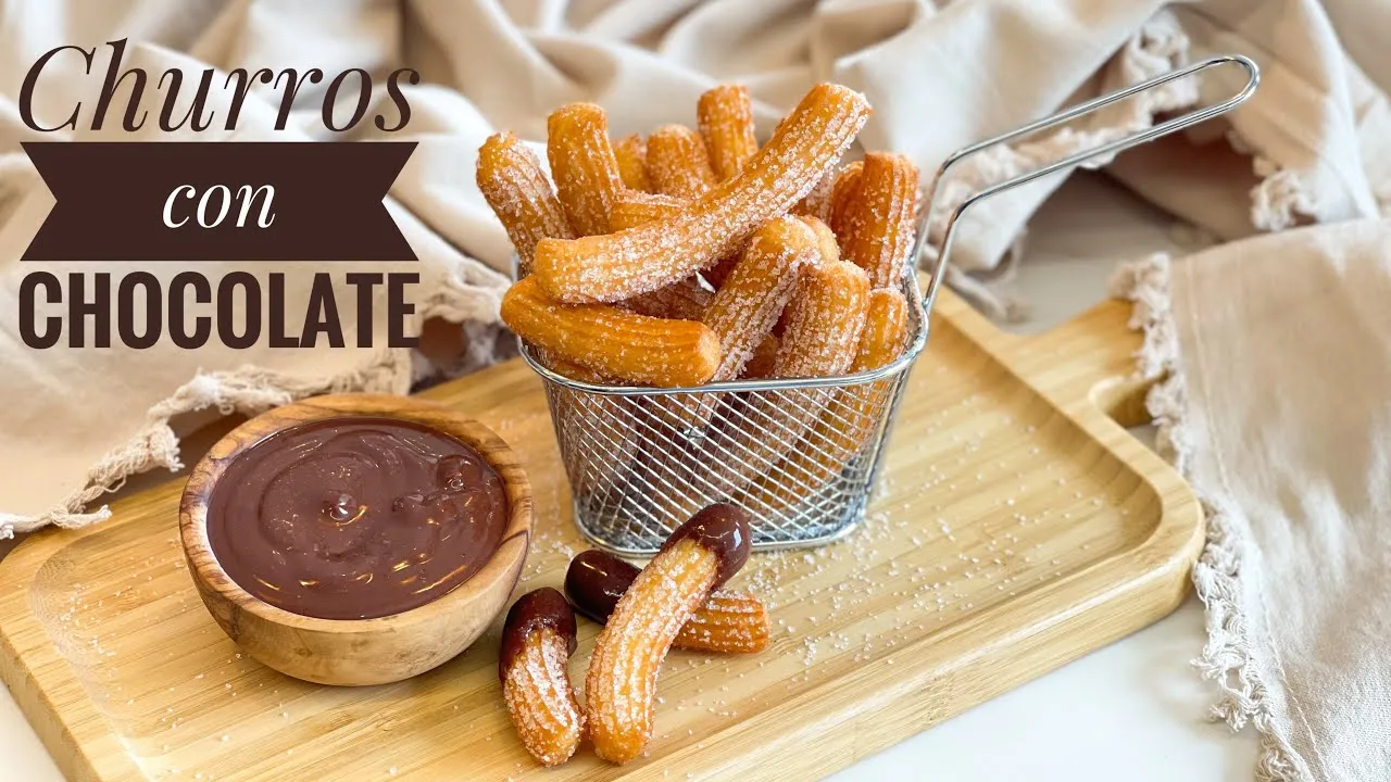 Zdjęcie Cómo hacer churros con chocolate perfectos en casa fácilmente