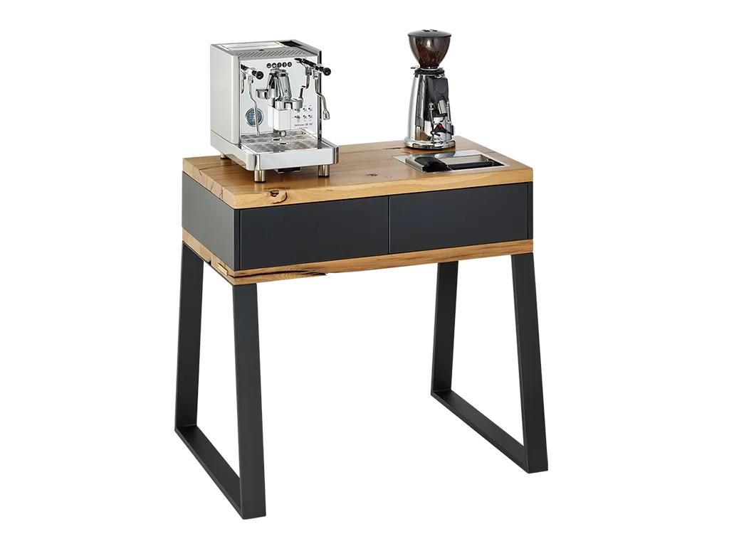 Zdjęcie Der perfekte Tisch für Ihre Kaffeemaschine: Maße und Varianten im Überblick