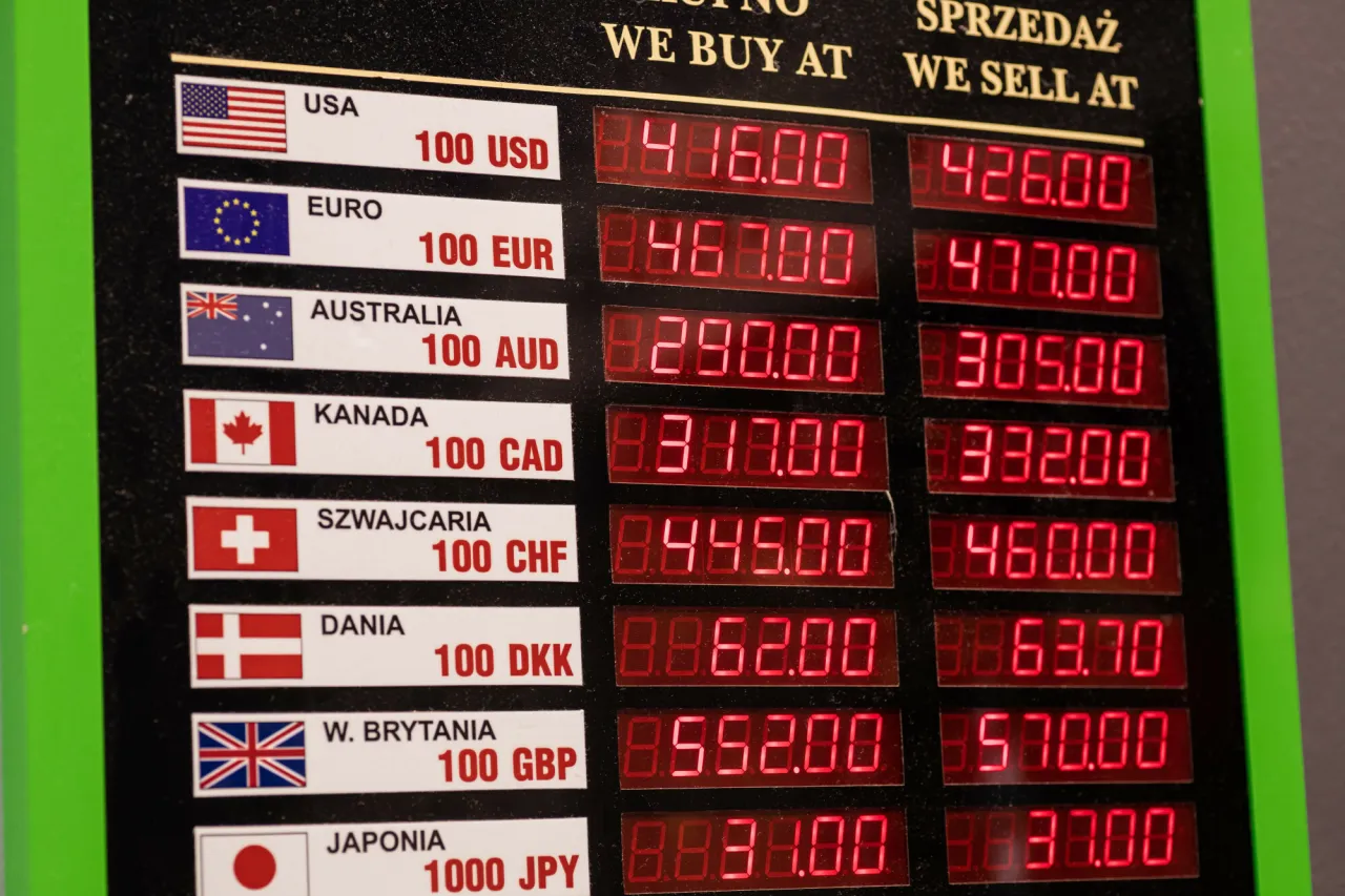 Zdjęcie Kurs euro w Toruniu - Jakie są dzisiejsze kursy euro w kantorach?