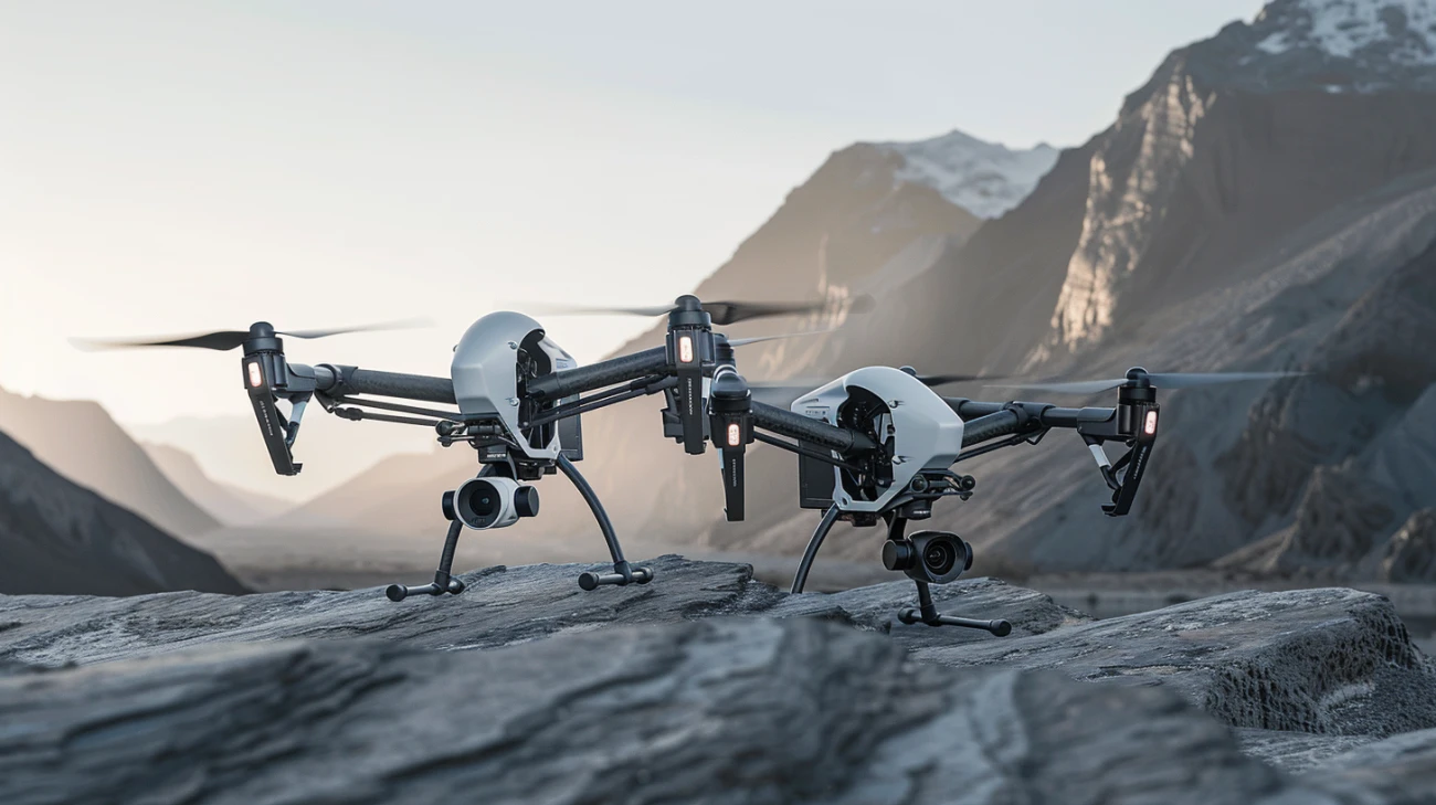 Zdjęcie DJI Inspire 2 vs 3: który dron lepszy dla filmowców?