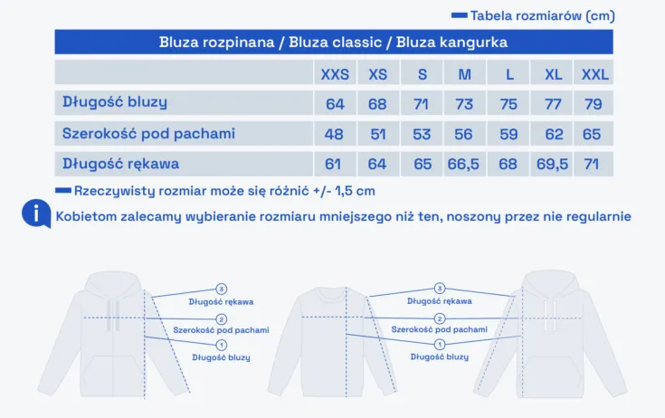 Zdjęcie Jaki rozmiar bluzy na 180 cm? Poznaj idealne dopasowanie dla siebie