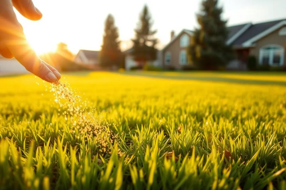 Zdjęcie Czy można siać trawę razem z nawozem? Uniknij tych błędów w ogrodzie