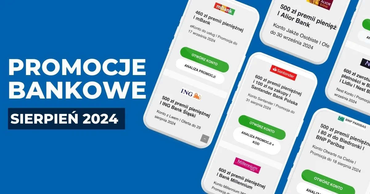 Zdjęcie Pieniądze za założenie konta: Najlepsze premie bankowe 2025