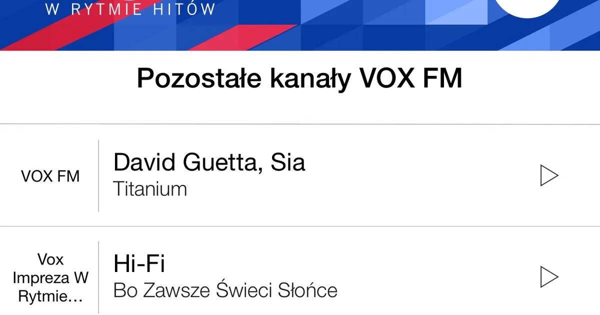 Zdjęcie Co leci na VOX FM? Sprawdź aktualną playlistę i hity!
