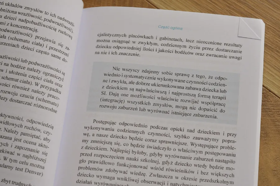 Zdjęcie Najlepsze książki o integracji sensorycznej, które musisz znać