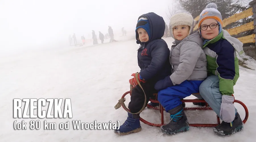 Zdjęcie Gdzie na sanki z dzieckiem Dolnośląskie - bezpieczne miejsca na zimę