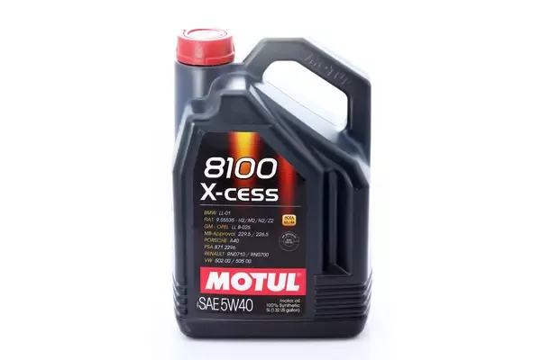 Zdjęcie Motul 8100 X-Cess 5W40 5L - idealny olej do nowoczesnych silników