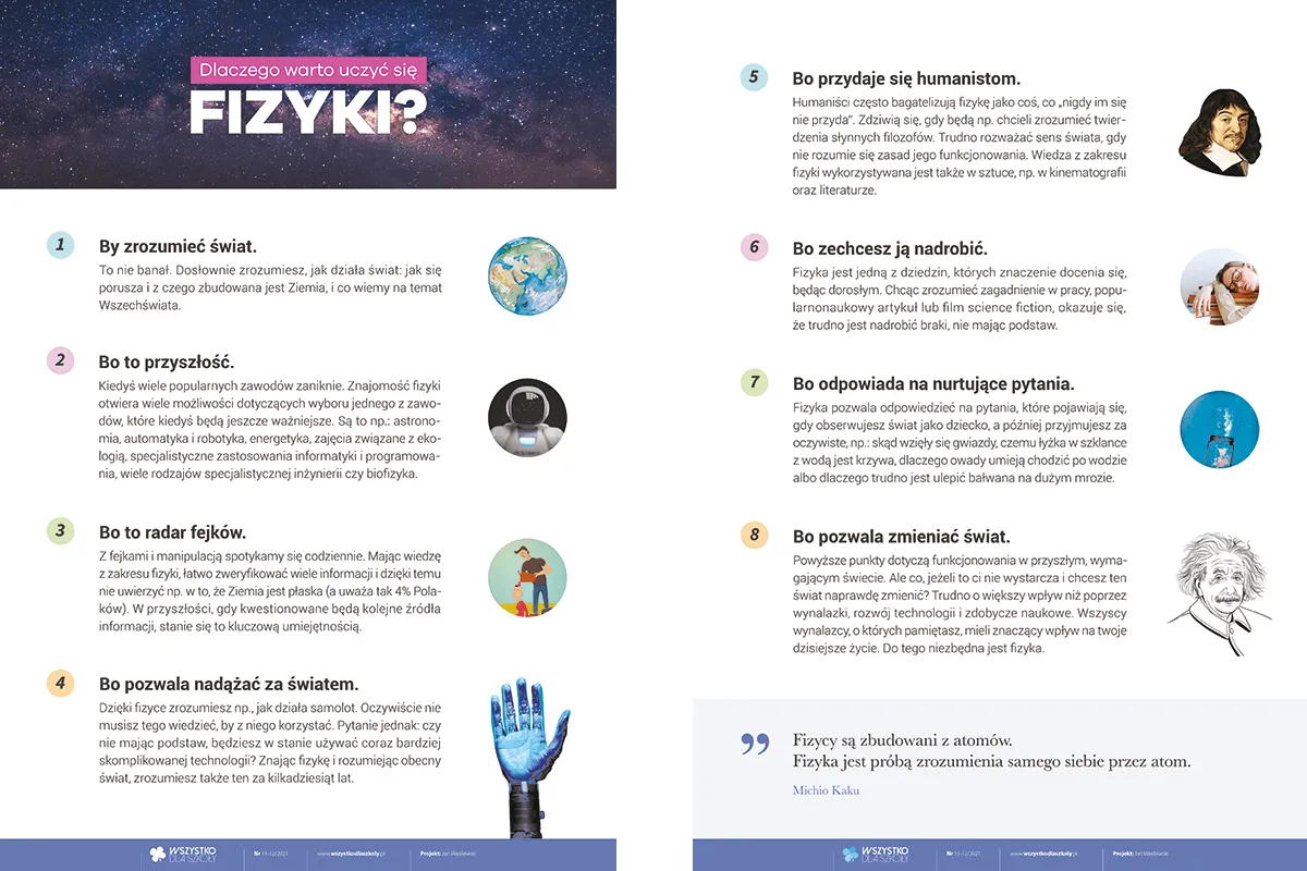 Zdjęcie Dlaczego uczymy się fizyki? Praktyczne korzyści i wpływ na codzienne życie