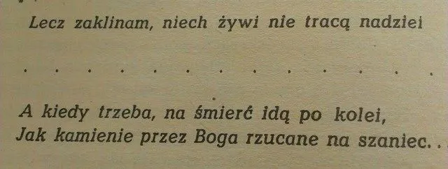 Zdjęcie Kamienie na szaniec wiersz: Jak Słowacki inspiruje do poświęcenia
