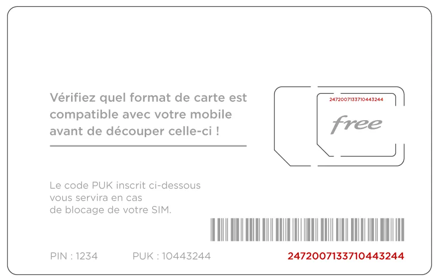 Zdjęcie Comment activer ma carte sim Free facilement et sans erreur