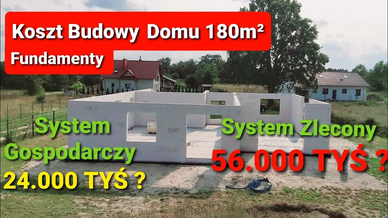 Zdjęcie Ile kosztuje budowa domu 180m2? Poznaj ukryte koszty i oszczędności