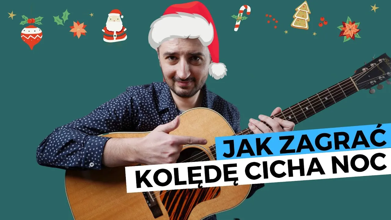 Zdjęcie Jak zagrać na gitarze cicha noc – proste akordy i techniki dla każdego