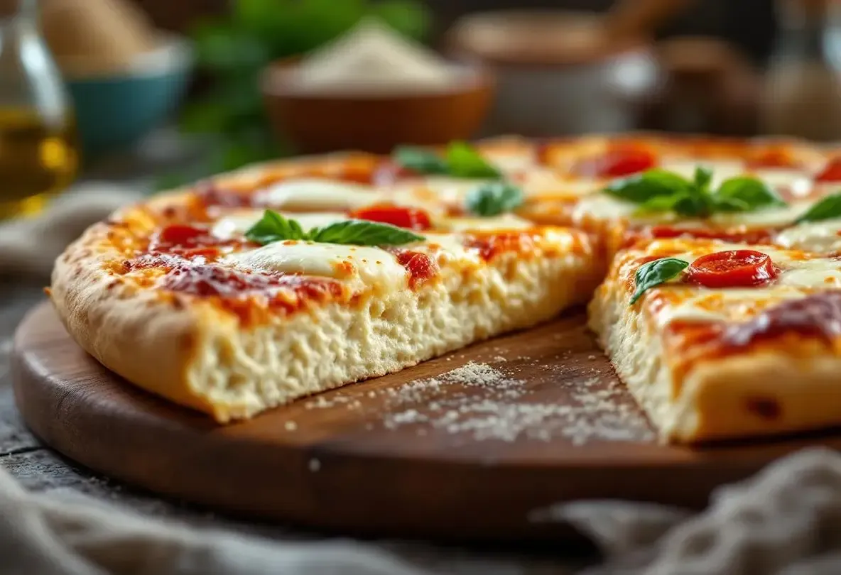 Zdjęcie Recette pizza maison facile: le secret d'une pâte et cuisson réussies