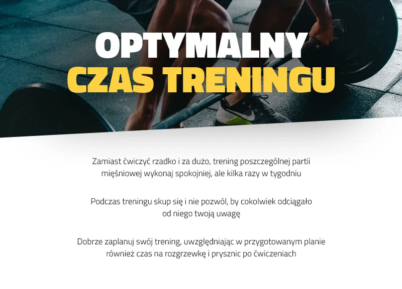 Zdjęcie Ile ćwiczeń na jednym treningu? Optymalna liczba dla efektów