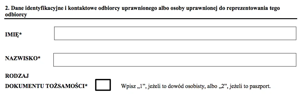 Zdjęcie Jak wypełnić oświadczenie składane przez odbiorców uprawnionych bez błędów