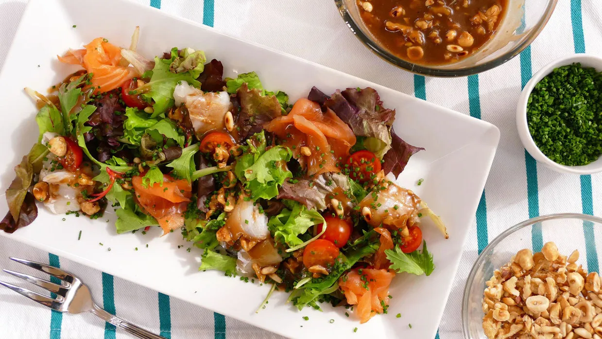 Zdjęcie Domina las ensaladas con frutos secos: recetas y trucos de chef